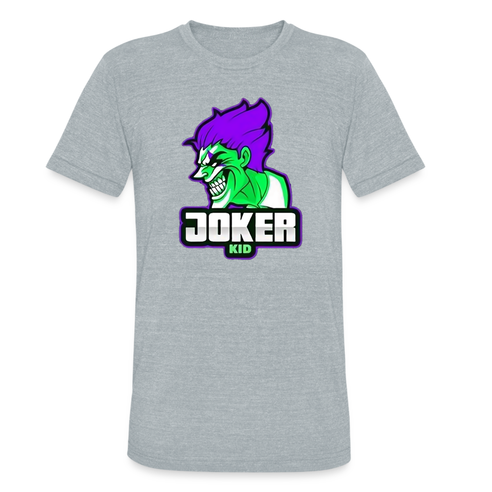 JokerKid Unisex Tri-Blend T-Shirt - heather grey