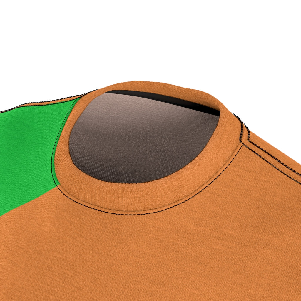 Custom Orange/Green Gamer Jersey