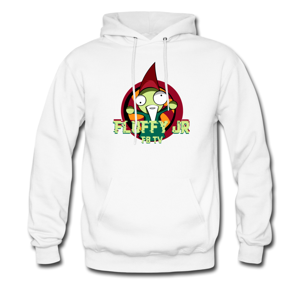 Fluffy Hoodie - white