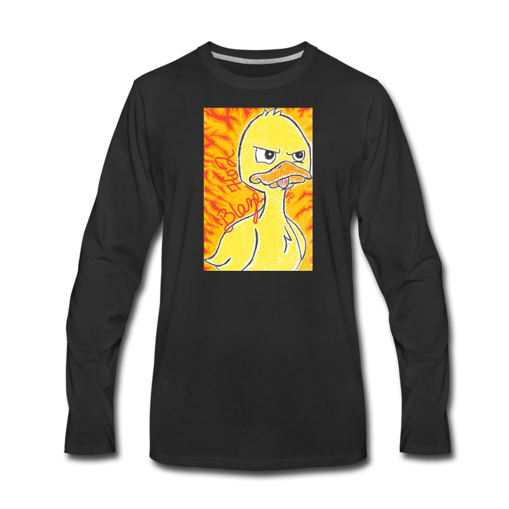 Quack Team 6 Long Sleeve T-Shirt - black