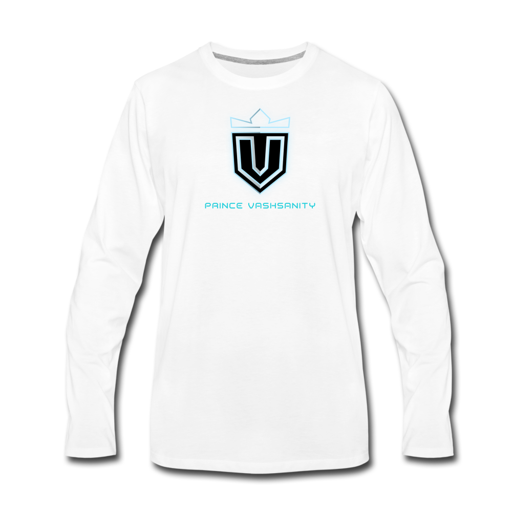 Prince Vashsanity Long Sleeve T-Shirt - white