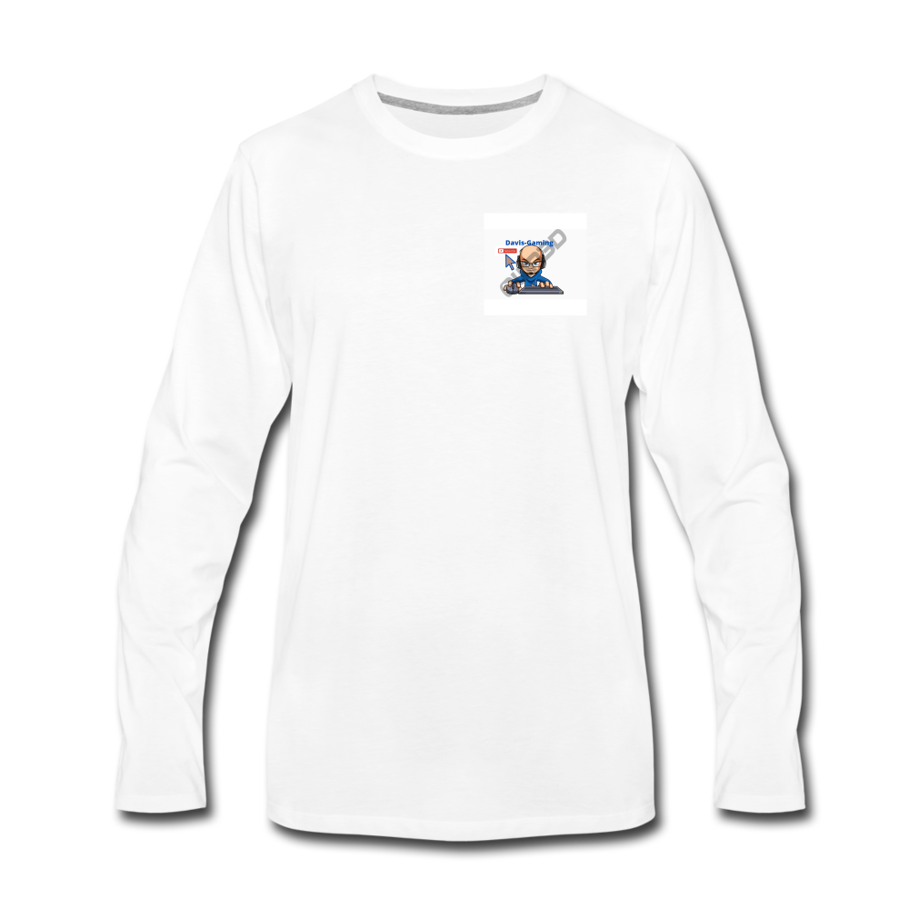 DavisGaming Long Sleeve T-Shirt - white