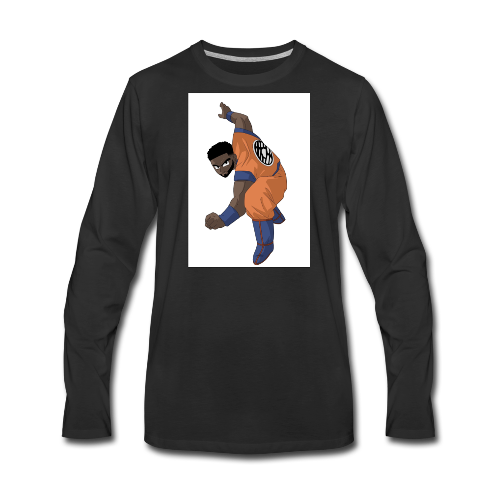 Real Life Long Sleeve T-Shirt - black