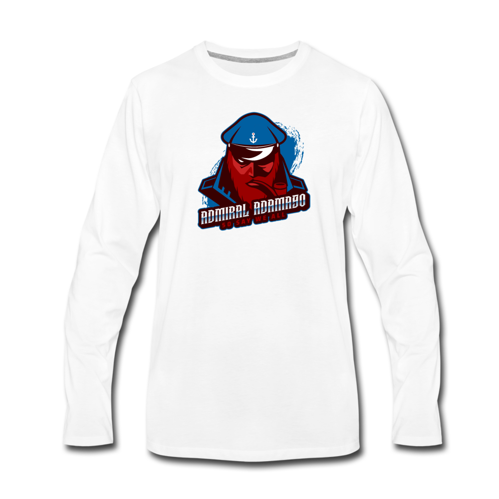 Adama Long Sleeve T-Shirt - white