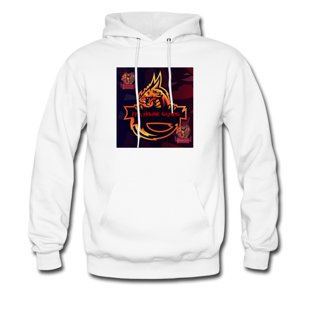 Fiya House Gaming Hoodie - white
