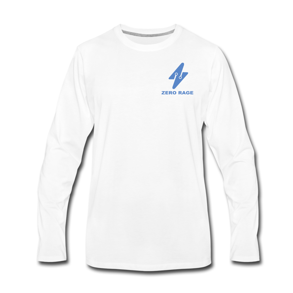 Zero Rage Long Sleeve T-Shirt - white
