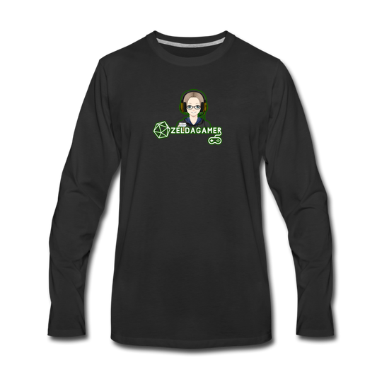 ZeldaGamer Long Sleeve T-Shirt - black