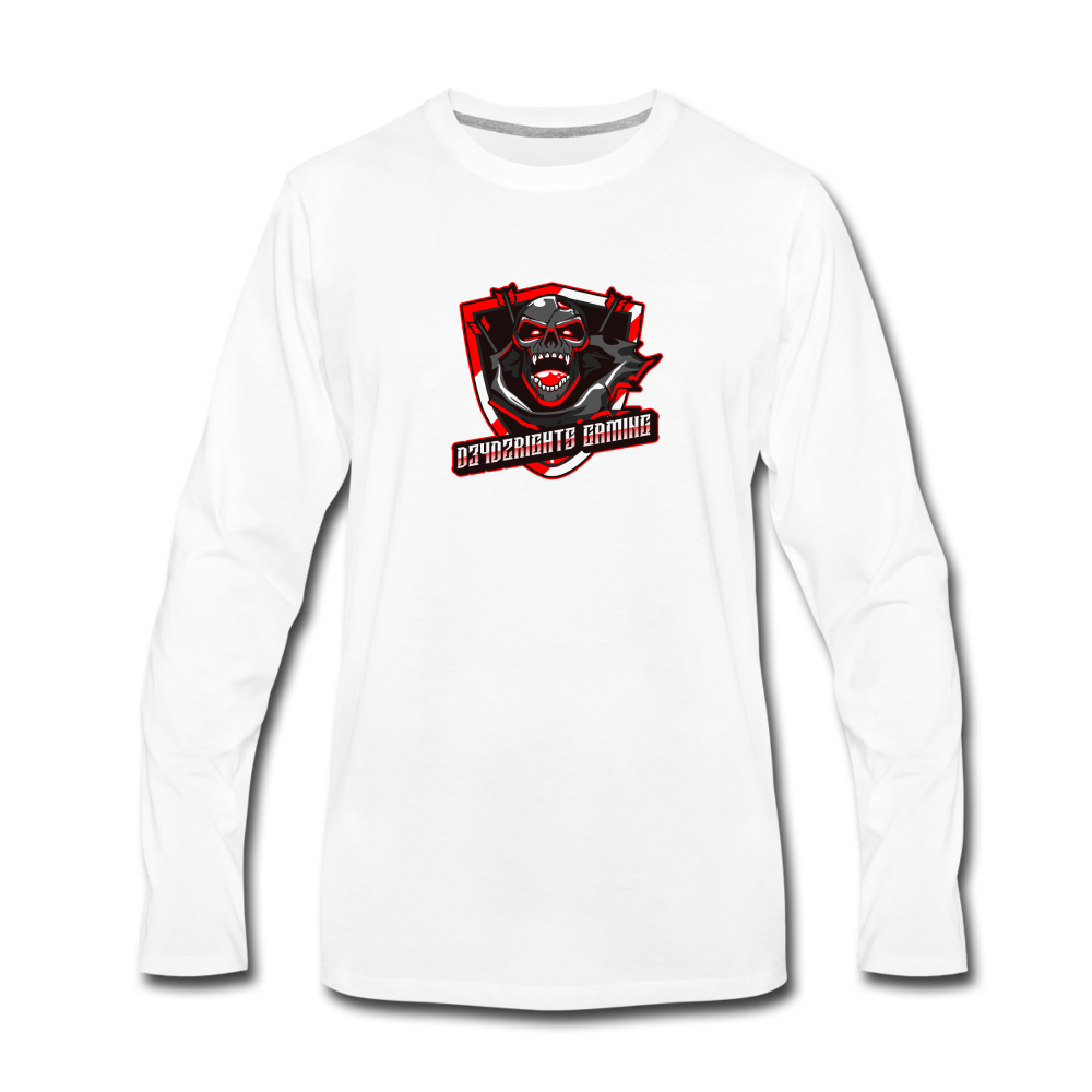 D34D2R1GHTS Long Sleeve T-Shirt - white