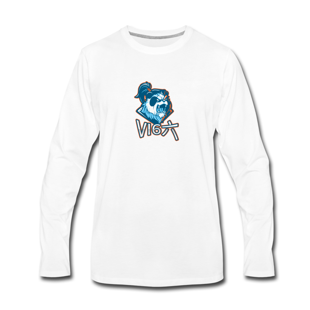 Sixx's Long Sleeve T-Shirt - white