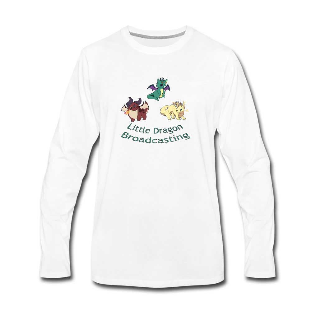 Little Dragon Long Sleeve T-Shirt - white