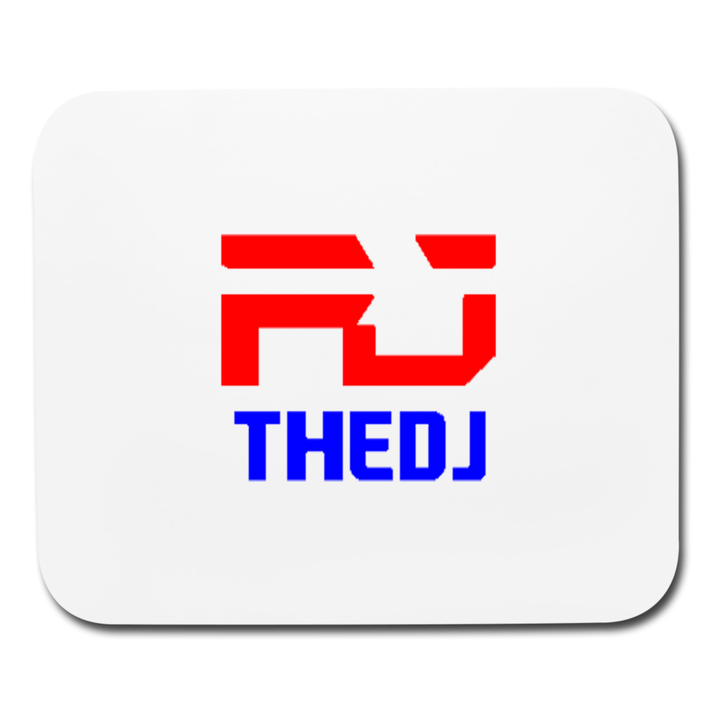 RJtheDJ Mouse pad Horizontal - white