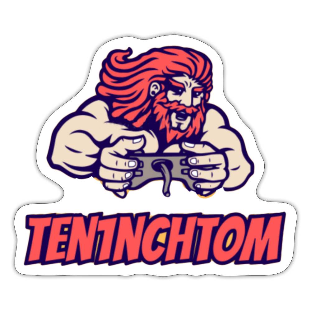 Ten1nchTom Sticker - white matte