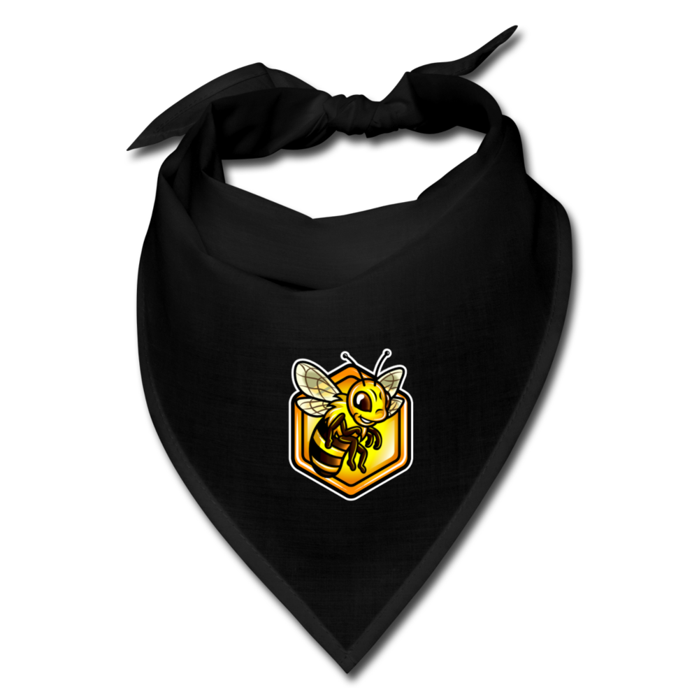 The Egg Carton Bandana - black