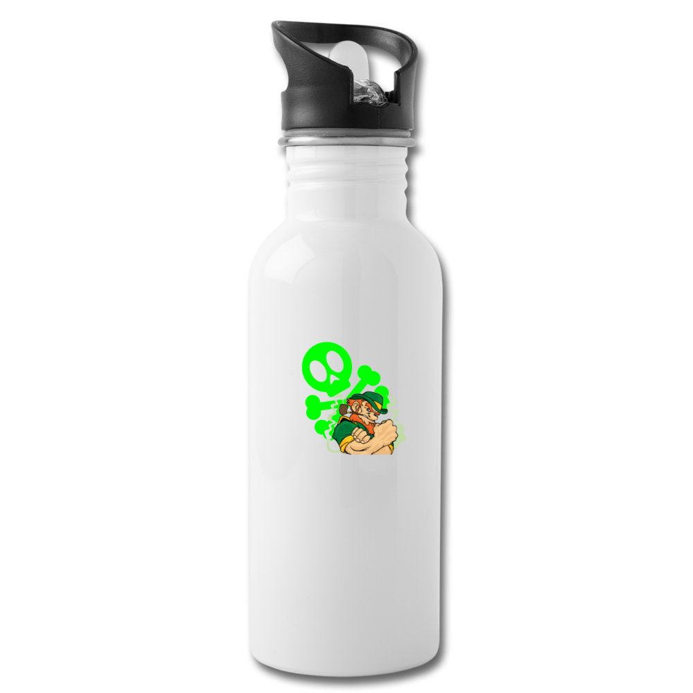 Jace Williams Water Bottle - white