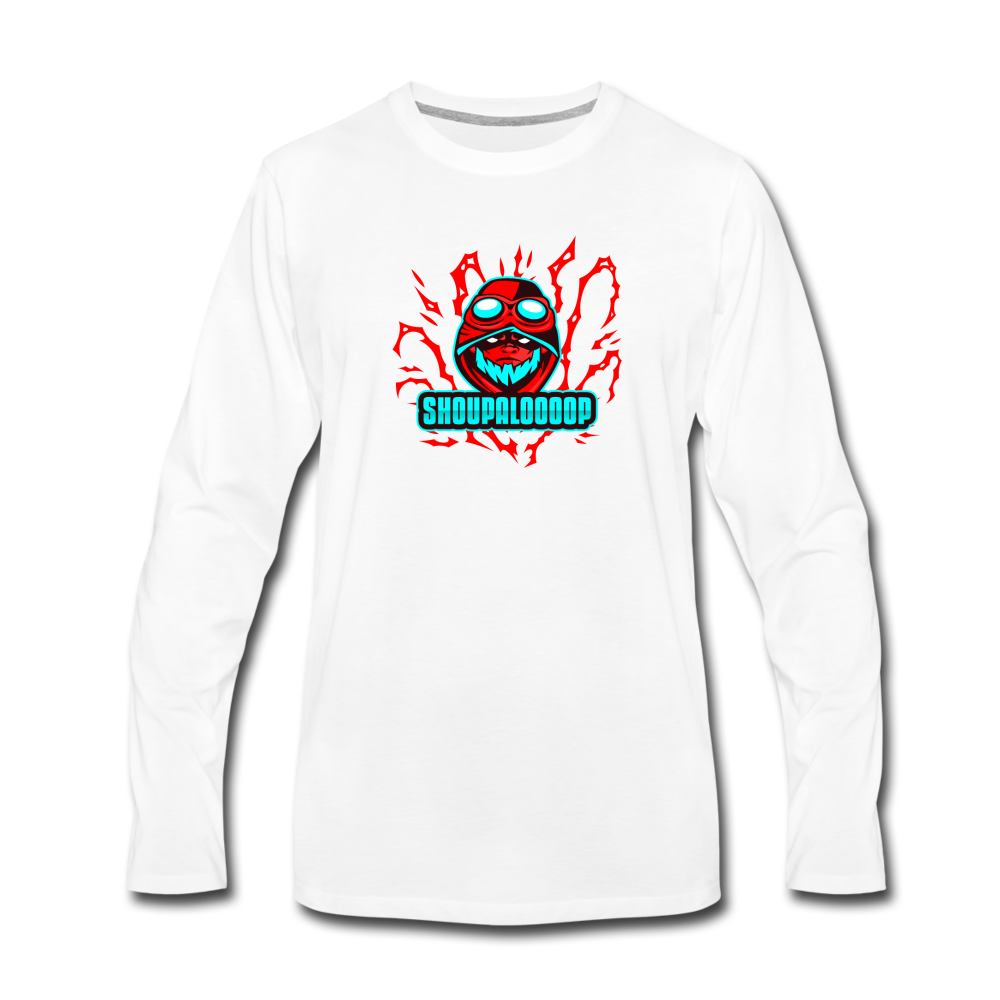 Loooopy Long Sleeve T-Shirt - white