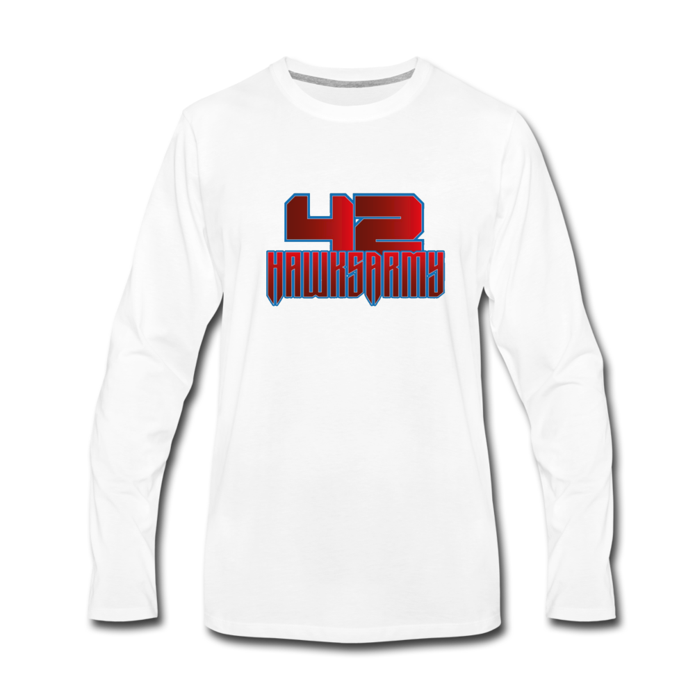 HawksArmy Long Sleeve T-Shirt - white