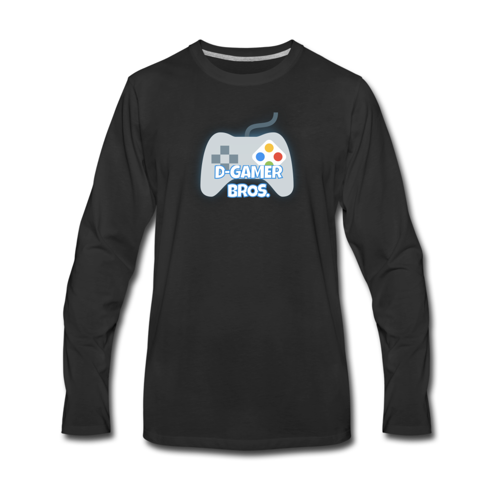 D-Gamer Bros. Long Sleeve T-Shirt - black