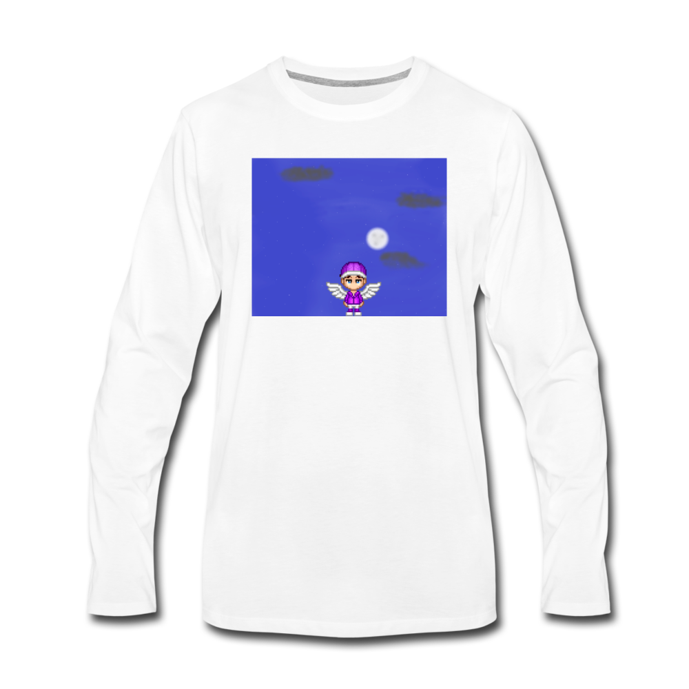 TheWildBenjiStore Long Sleeve T-Shirt - white