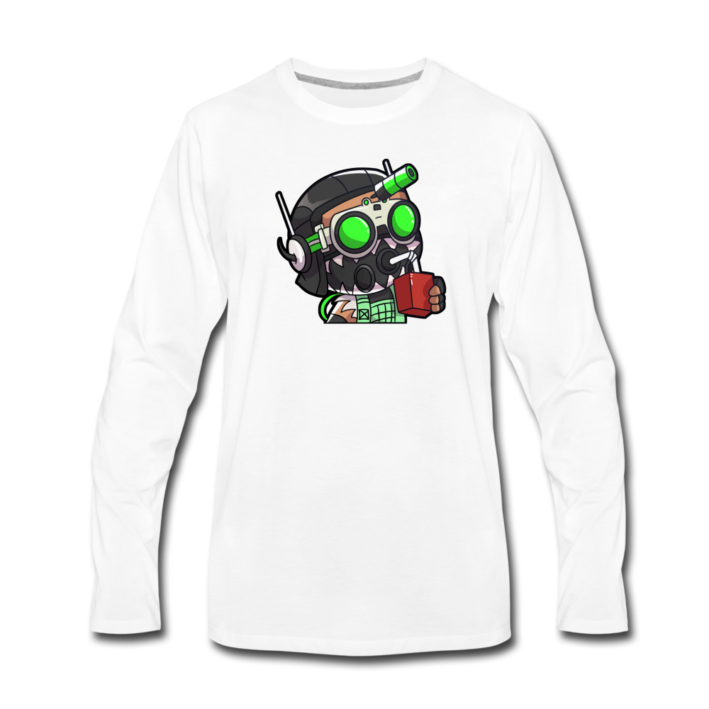 Juice Long Sleeve T-Shirt #2 - white