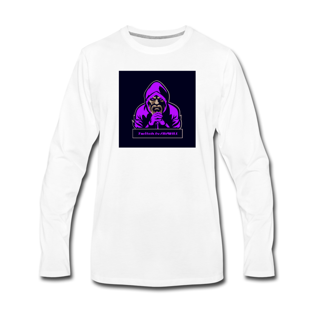 R2 Long Sleeve T-Shirt - white