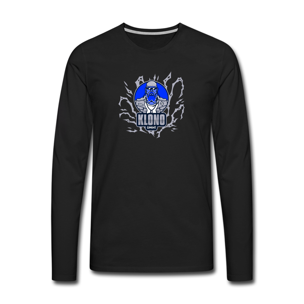 Klono Gaming Long Sleeve T-Shirt - black