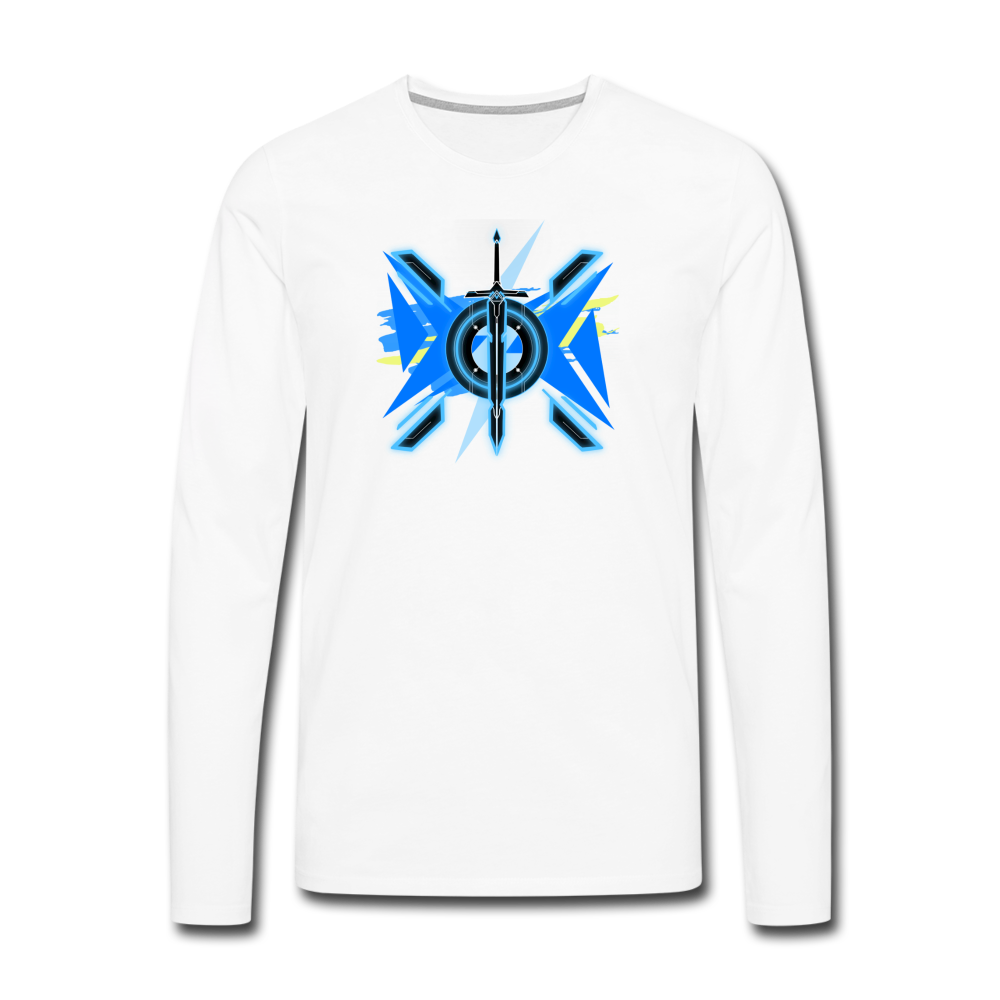 Xyber Swag Long Sleeve T-Shirt - white