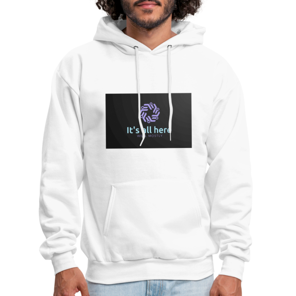 It's All Here Hoodie - white