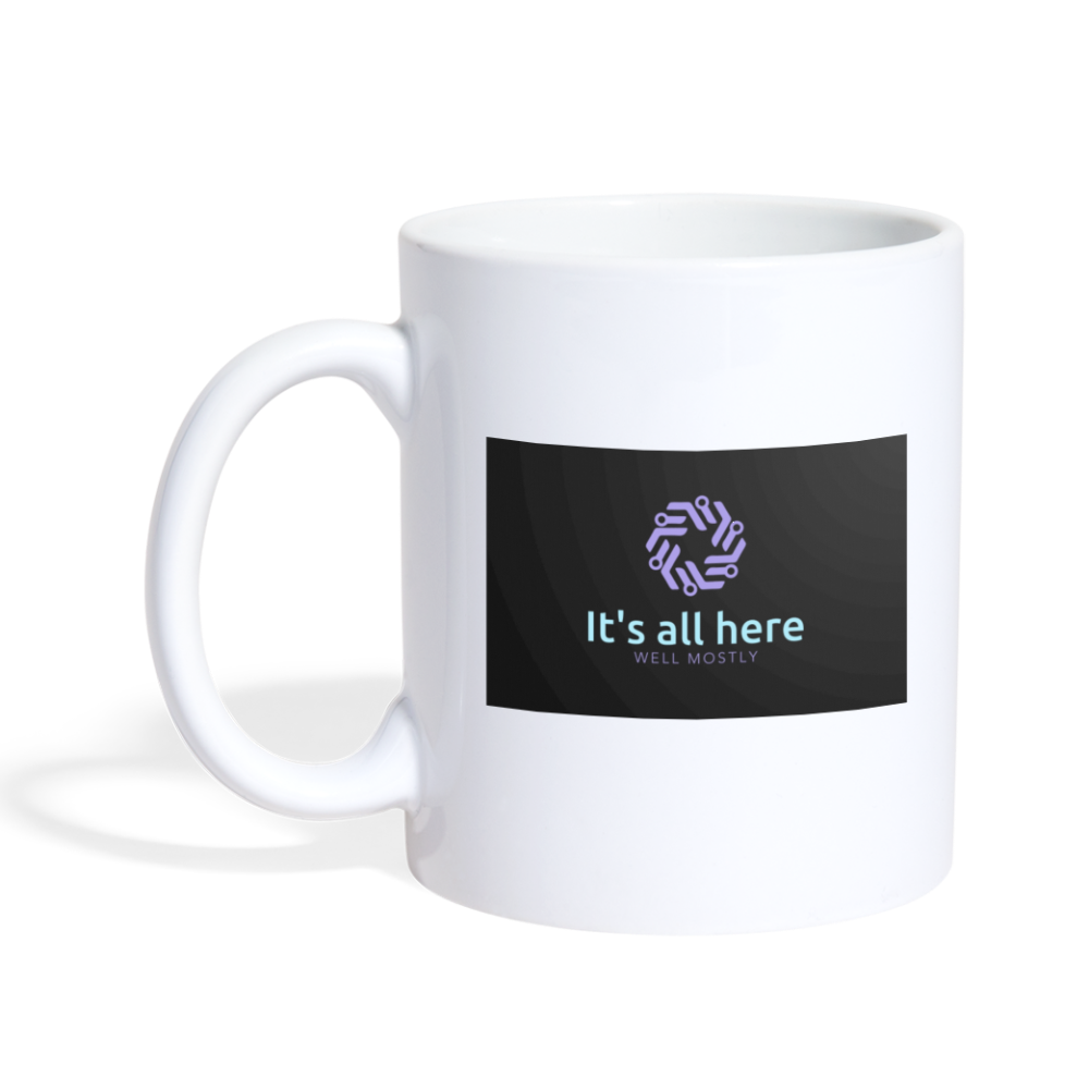 It's All Here Coffee/Tea Mug - white