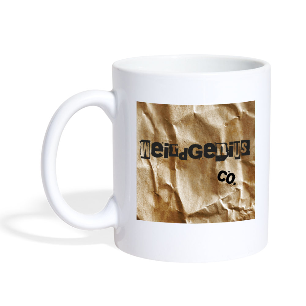 WeirdGenius Coffee/Tea Mug - white