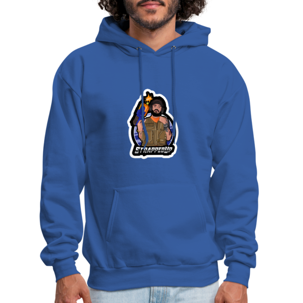 StrappedUp Hoodie - royal blue