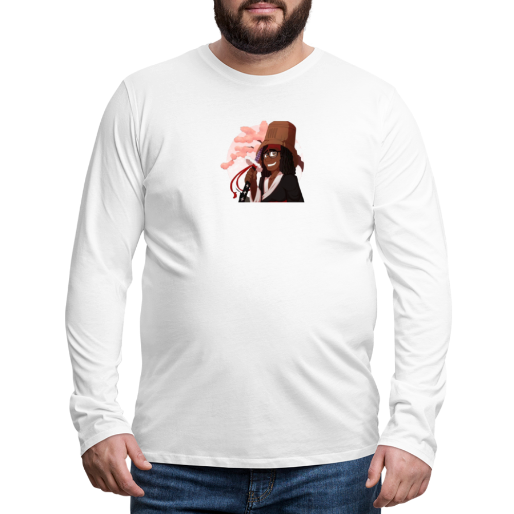 Ushi’s Long Sleeve T-Shirt - white