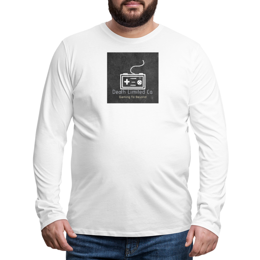 Death Limited Long Sleeve T-Shirt - white