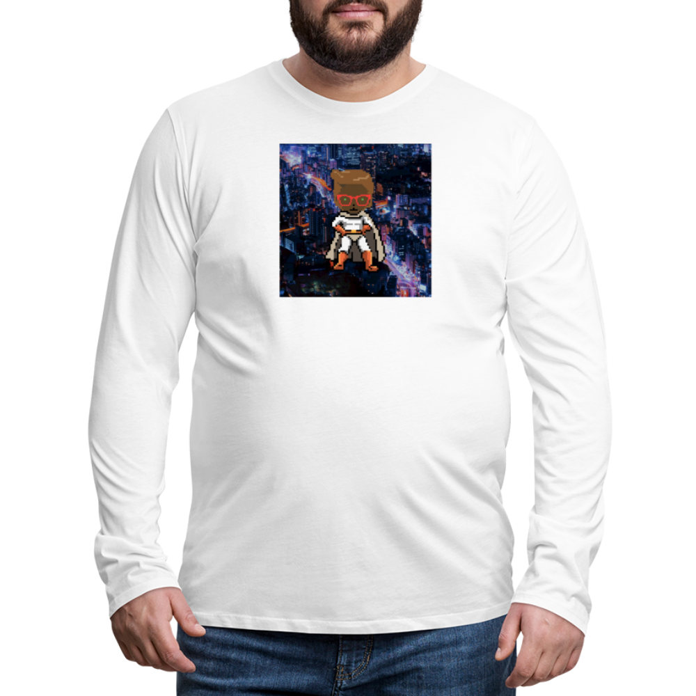 Noname’s Mini Nerd Long Sleeve T-Shirt - white