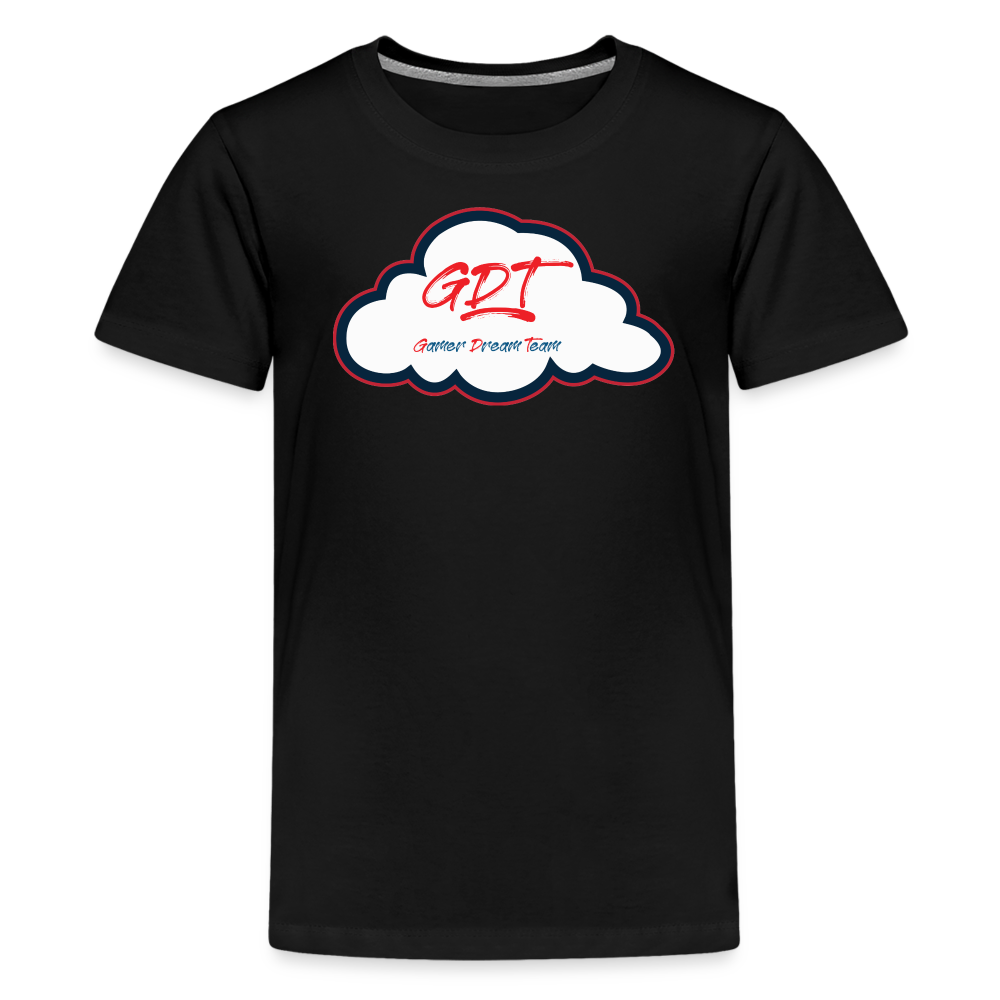 GamerDreamTeam Kids' T-Shirt - black