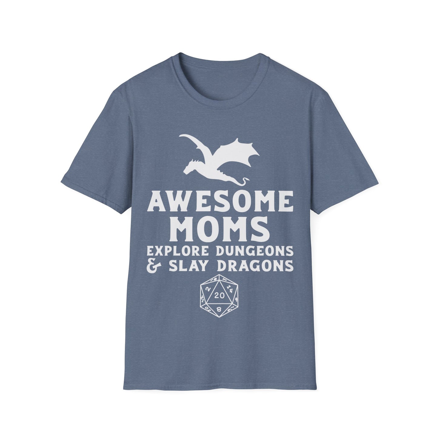 Awesome Moms Explore Dungeons T-Shirt