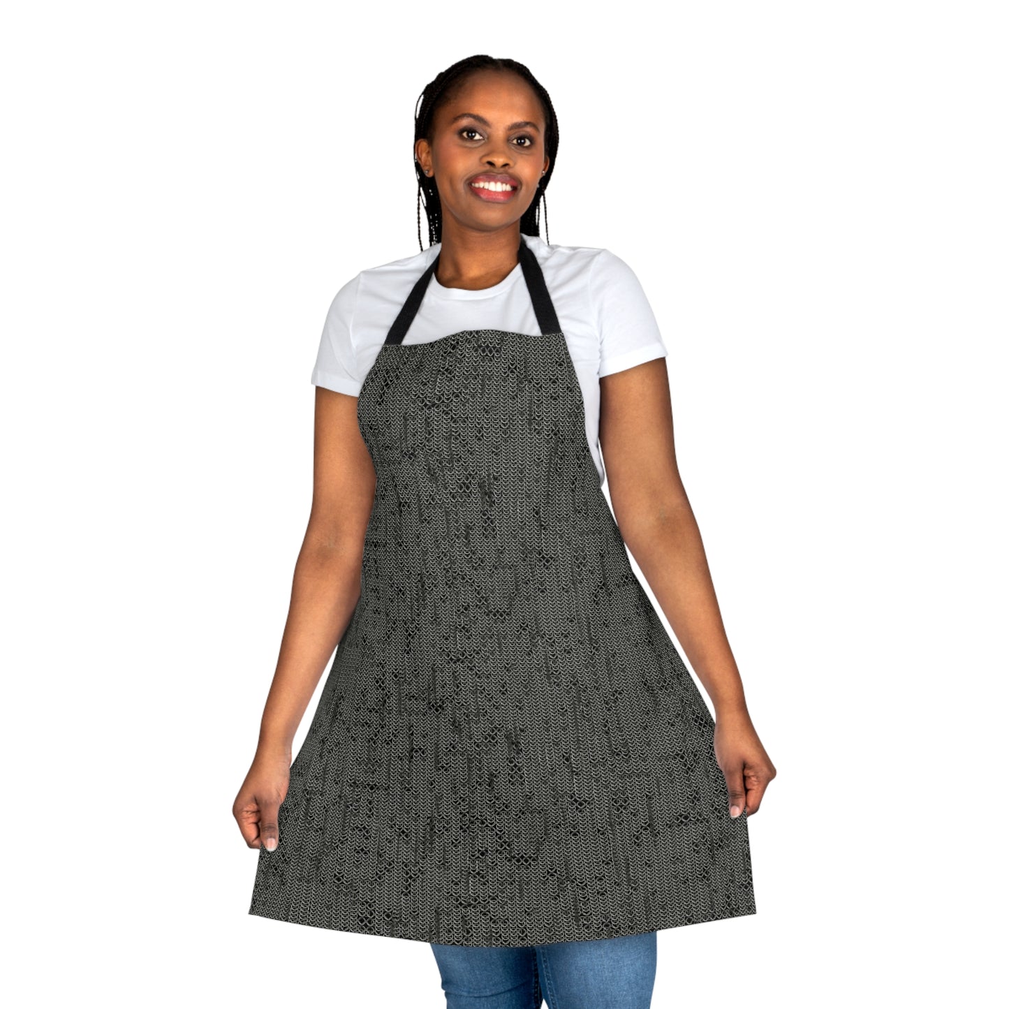 Chainmail Chef Print Apron