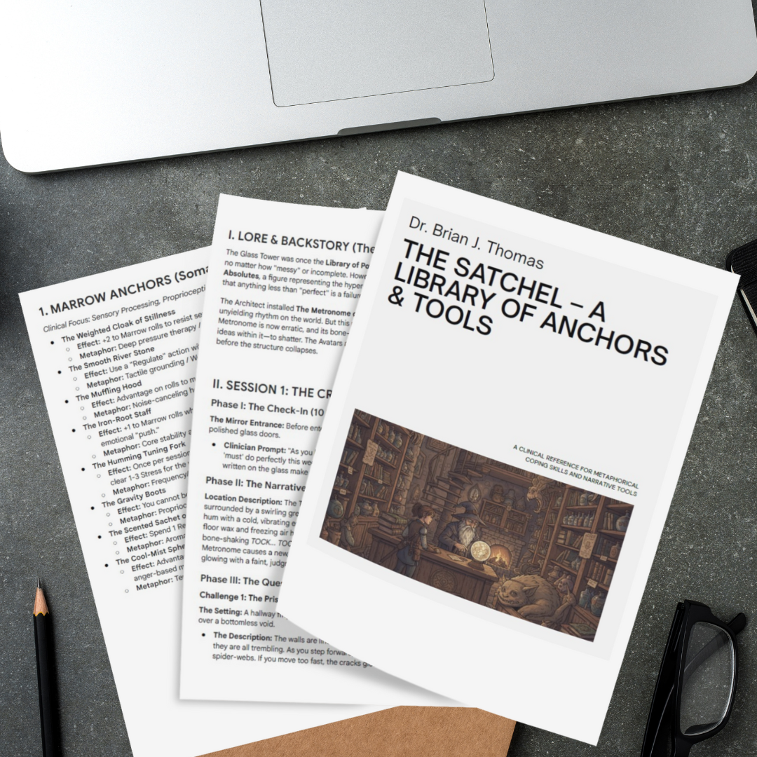 IQ-Engine: Inner Quest Basic Package | TTRPG for Therapists