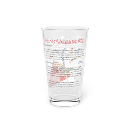 Party Games #2 Pint Glass