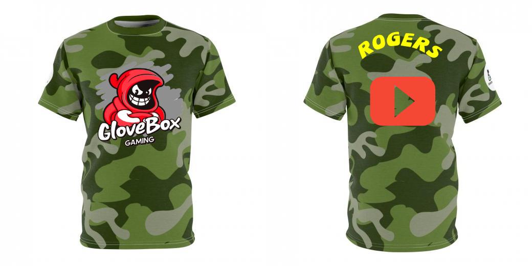 Forest Camo Gamer Jersey