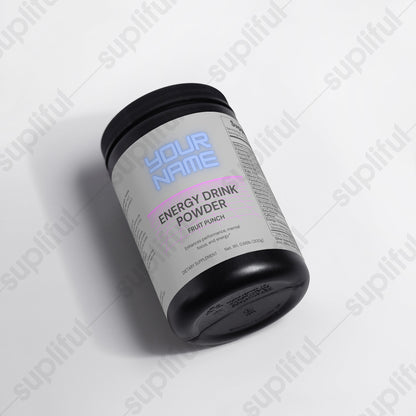 Personalized Energy Drink Powder (Fruit Punch)