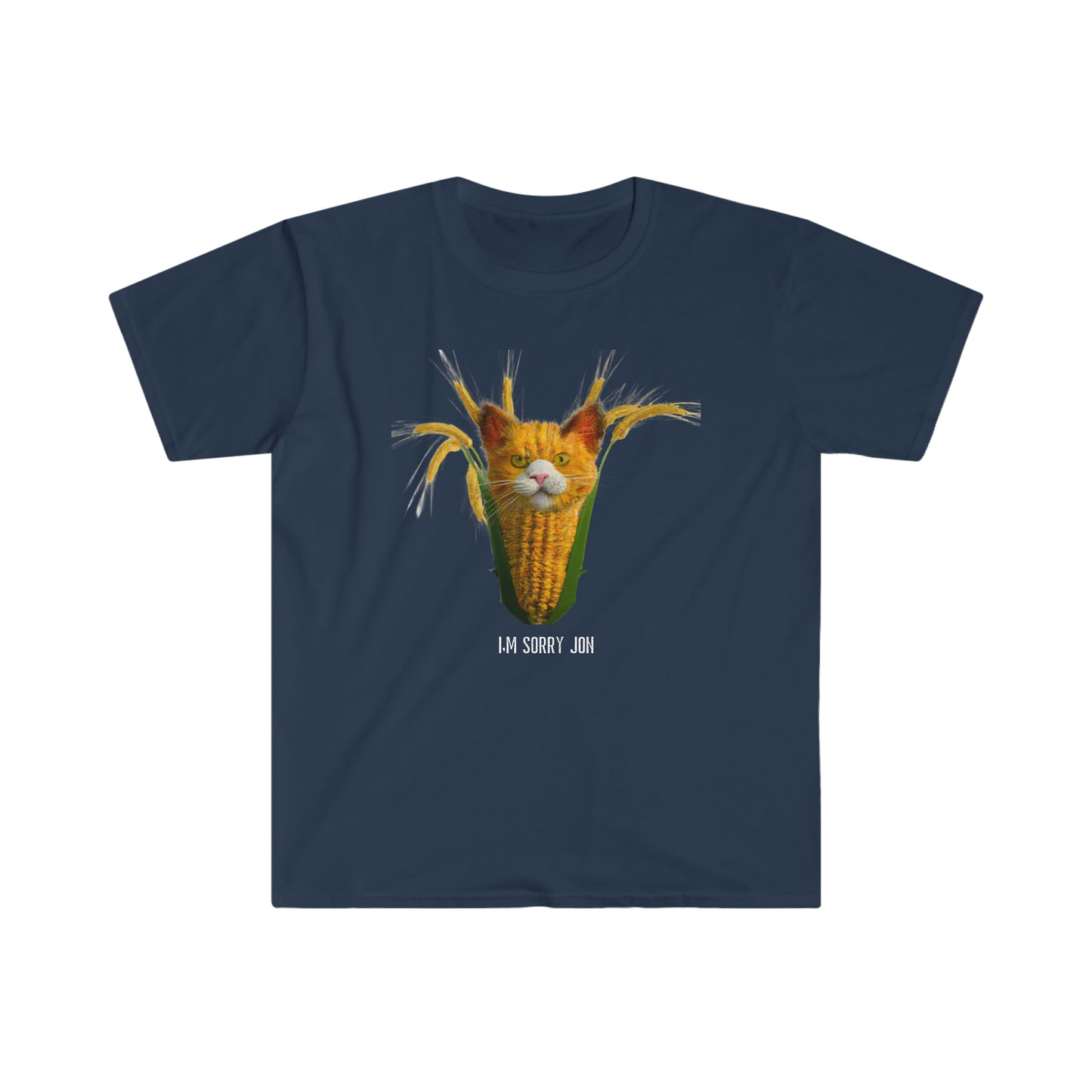 Cat Corn Meme T-Shirt