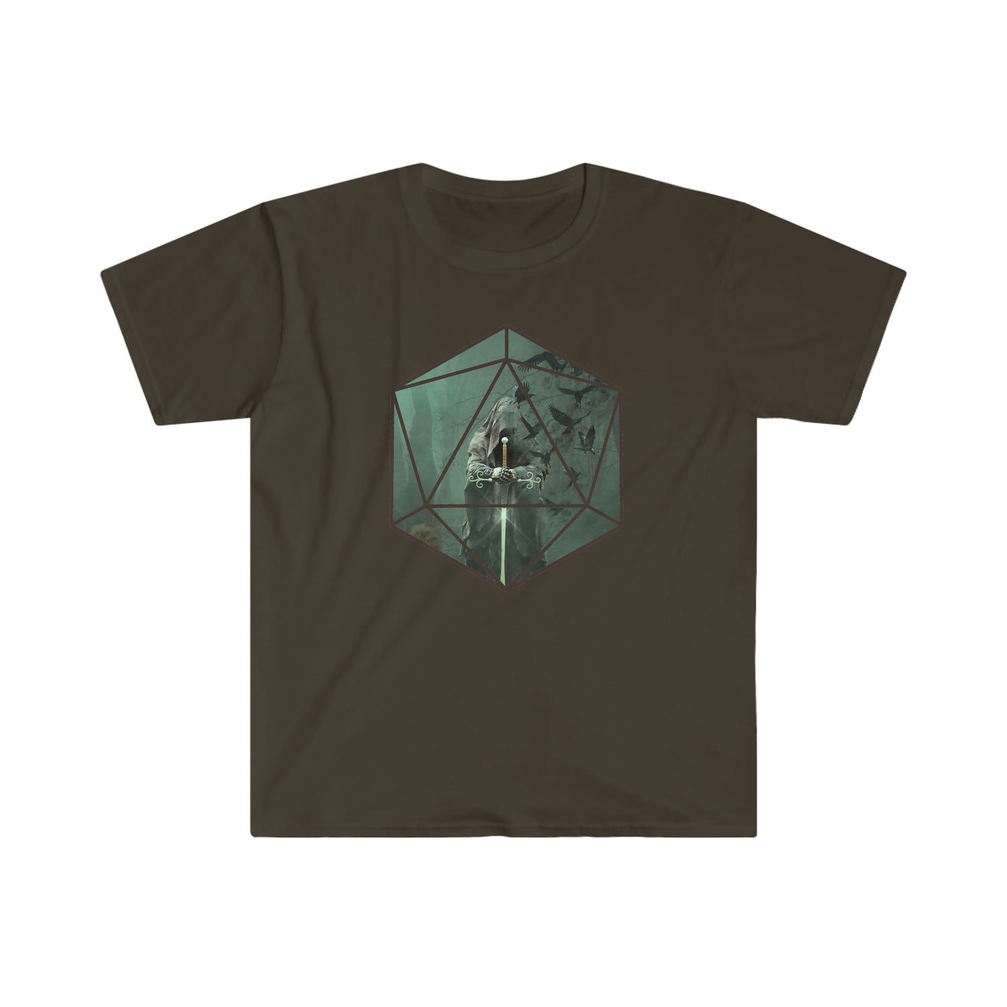 D20 Wraith Knight D&D Shirt