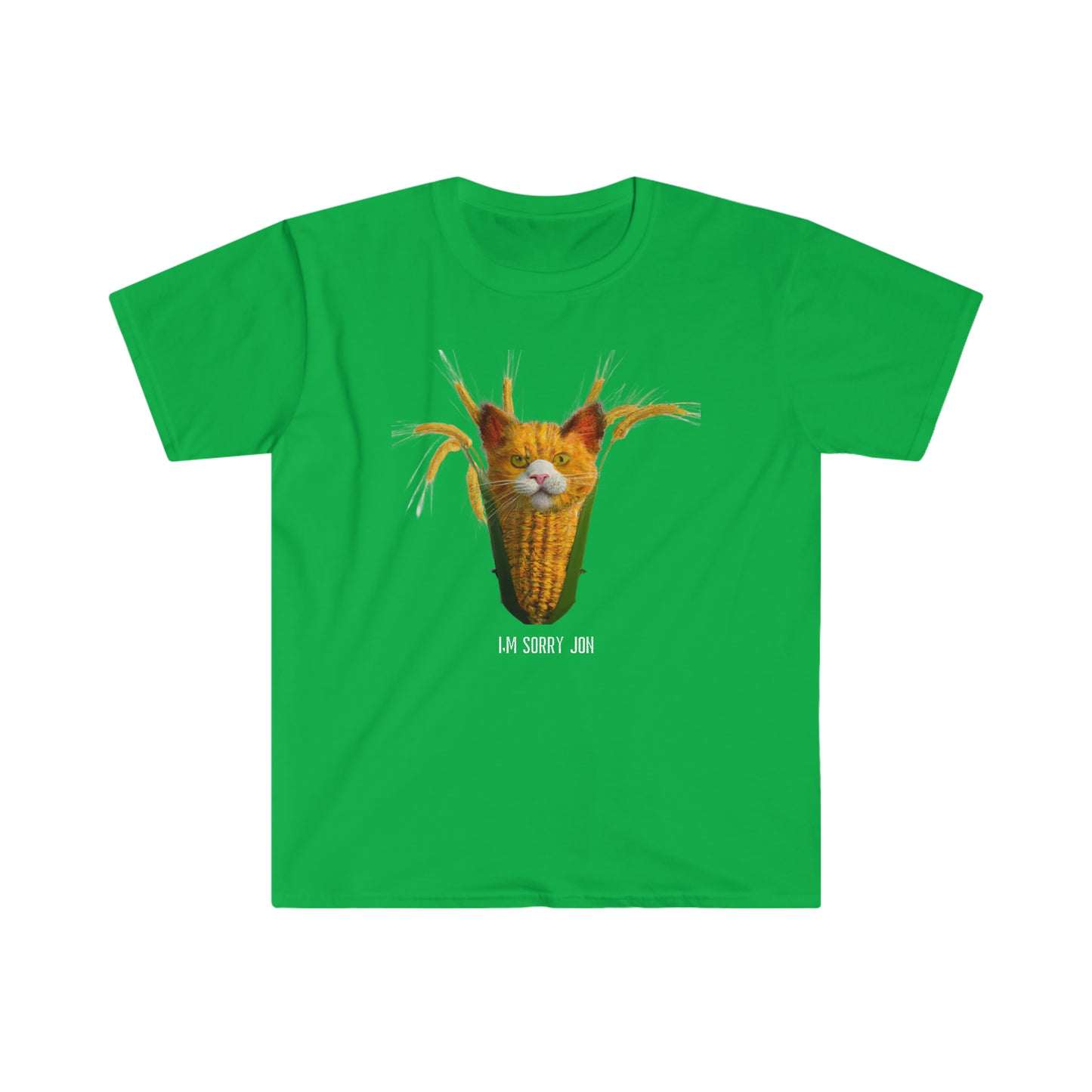 Cat Corn Meme T-Shirt