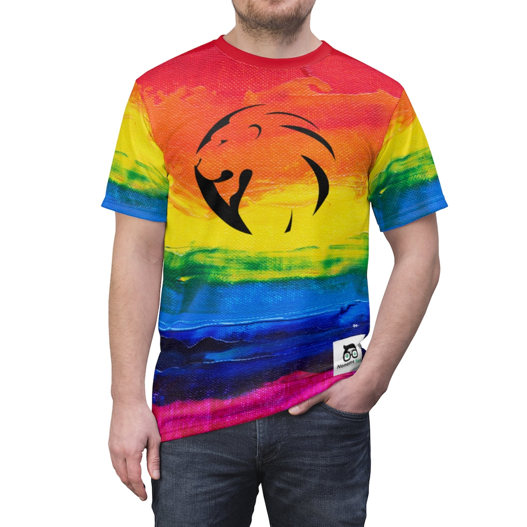 HawkedAndLoaded Rainbow Pride Roar Gamer Jersey