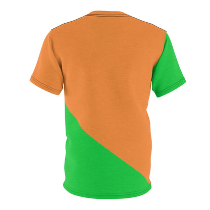 Custom Orange/Green Gamer Jersey