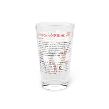 Party Games #1 Pint Glass