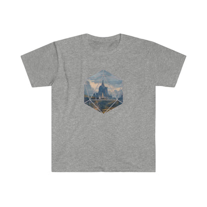 D20 Medieval Castle D&D Shirt