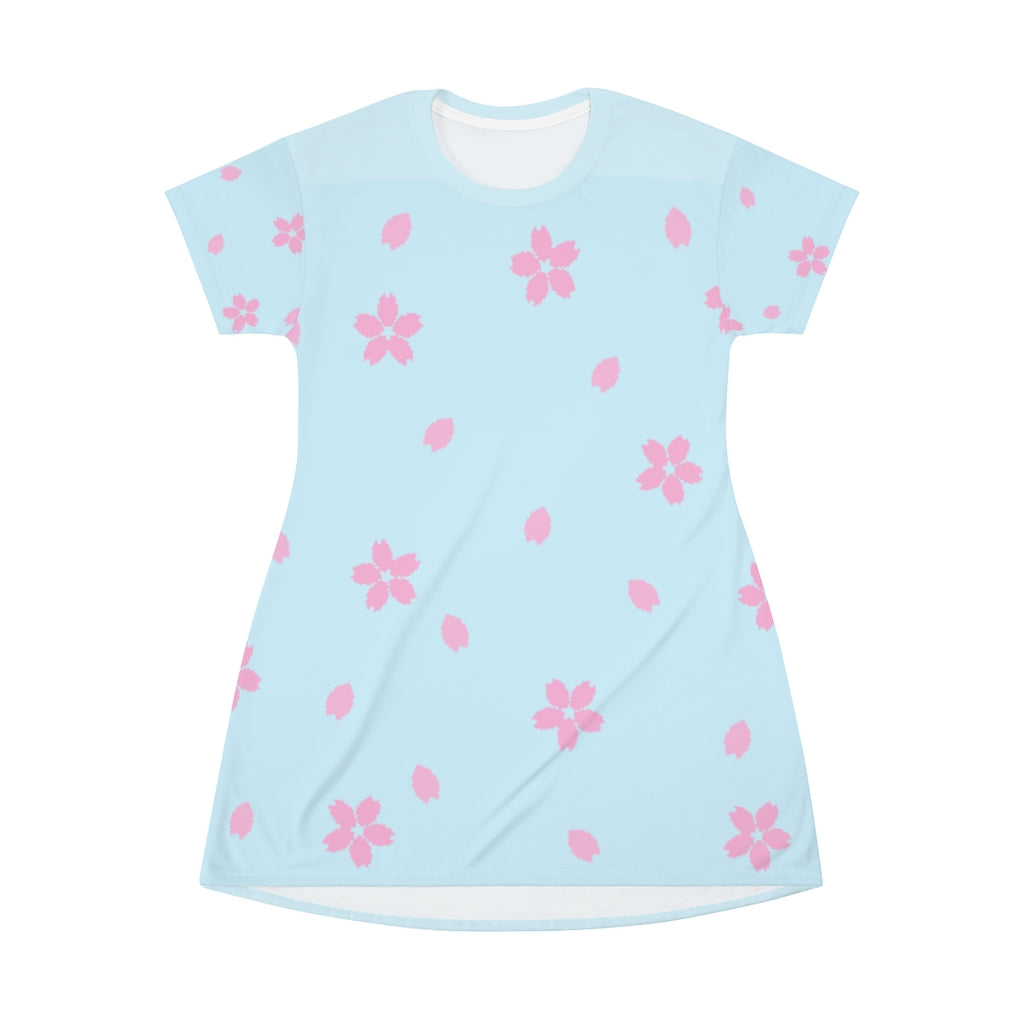 Sakura Blossom T-Shirt Dress