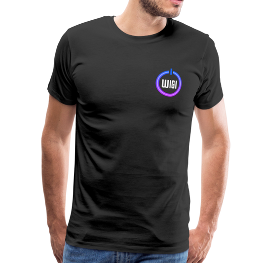 Black WIGI T-Shirt (unisex cut) - black