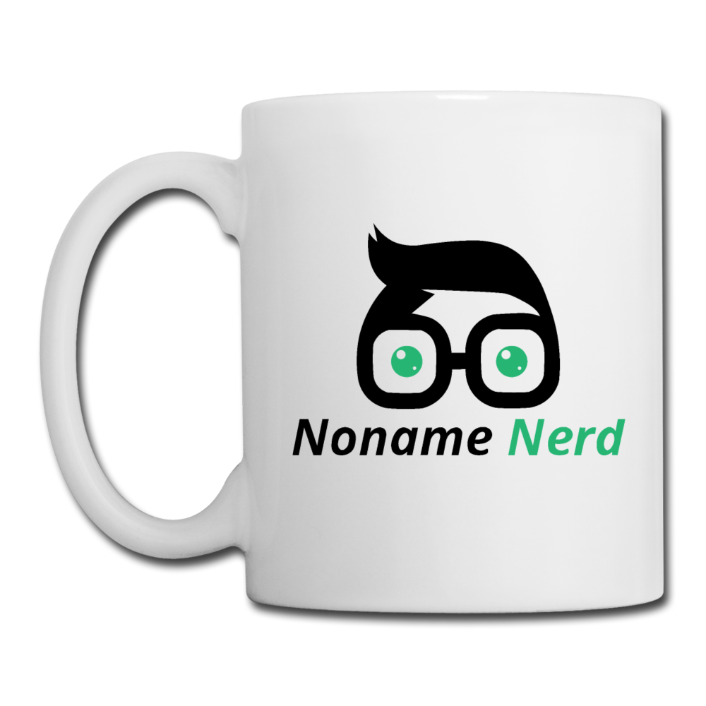 Noname Nerd Mug - white